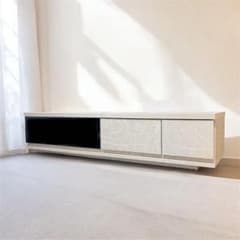 大理石調 テレビボード ローボード 収納のサムネイル