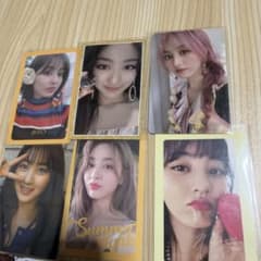 twiceジヒョトレカ6枚セットのサムネイル