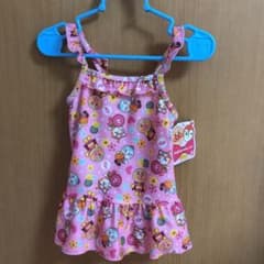 アンパンマン 水着 女の子 ピンク 90 新品未使用のサムネイル