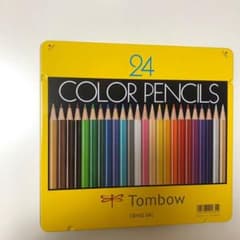 Tombow 24色 色鉛筆のサムネイル