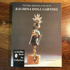 ホピ族 カチナドール彫刻 解説書｜Kachina Doll Carving 洋書のサムネイル