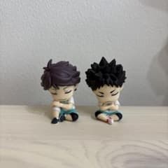 ハイキュー!! 及川徹 岩泉一 フィギュア 2種セット　肩ズンのサムネイル