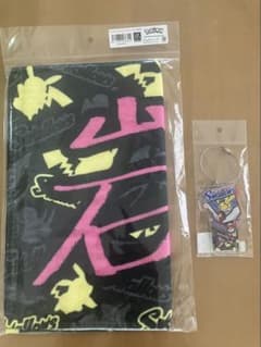 東京ヤクルトスワローズ ポケモン30周年コラボ 岩田幸宏タオルキーホルダーセットのサムネイル