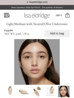 LISA ELDRIDGE SEAMLESS SKIN FOUNDATION 9のサムネイル