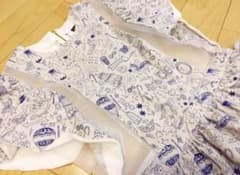【美品】lilLilly シアー フレアワンピースのサムネイル