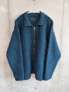 美品24AW】YOKE / FRONT ZIP CARDIGAN - メルカリ
