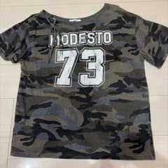 WEGO カモフラージュ柄 Tシャツ MODESTO 73のサムネイル