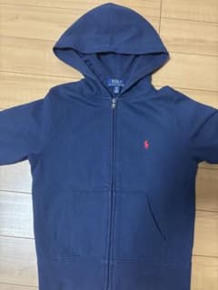 Polo Ralph Lauren ジップアップパーカー ネイビー 140cm - 3