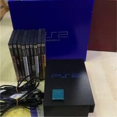 プレイステーション2 SCPH-30000とソフト9本のサムネイル