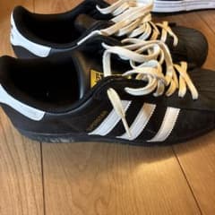 adidas Superstar ブラック/ホワイトのサムネイル