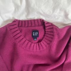 GAP ピンク クルーネック ニットセーター ポーカーズ 00 11747391のサムネイル