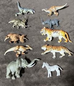 恐竜 動物 フィギュア 10体セットのサムネイル