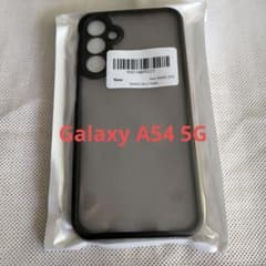 Galaxy A54 5G用 スマートフォンケース ブラックのサムネイル