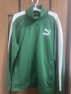 PUMA トラックジャケット グリーン Lのサムネイル