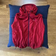 ポロラルフローレン　ナイロン　ジャケット　赤