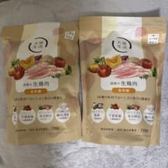 犬猫生活 国産の生鶏肉 全年齢 750g 2袋セット - メルカリ