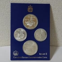 カナダモントリオールオリンピック記念コイン4枚セット　1976年のサムネイル