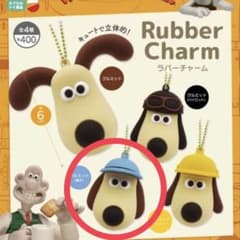 ウォレスとグルミット ラバーチャーム グルミット 帽子のサムネイル