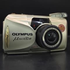 OLYMPUS オリンパス μ[mju:]-II 80 VF フィルムカメラ - メルカリ