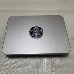 スターバックス シルバー缶 小物入れのサムネイル