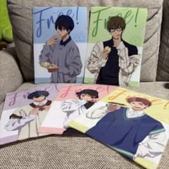 Free! クリアファイル 5枚セット 七瀬遙 橘真琴 松岡凛 椎名旭 桐嶋