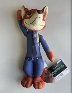 ズートピア　ニック　ぬいぐるみ　就任式　BIGぬいぐるみ