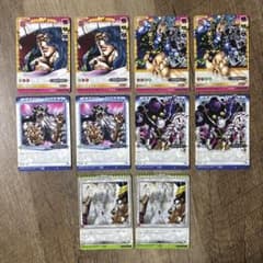 ヴァニラ•アイス クリーム 10枚セット ジョジョの奇妙な冒険 ABCカード