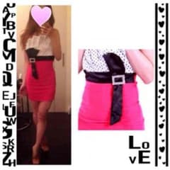 【SEXY♡LADY魅せDRESS】新品・送料無料/ミニ/ドット/水玉/ピンクのサムネイル