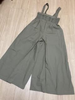 マライカ 2wayサロペット ワイドパンツ カーキのサムネイル