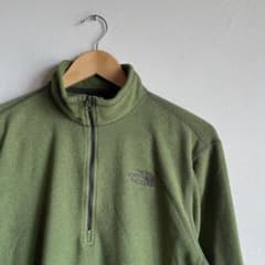 ノースフェイスTHE NORTH FACE オリーブグリーン フリース Mのサムネイル