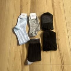 mighty soxer ソックス 4足セット 22-24cm 五本指ソックスのサムネイル