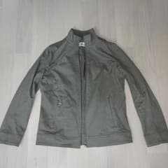 LACOSTE ラコステ ジップアップ ジャケット Ｌ　綿ストレッチ 美品