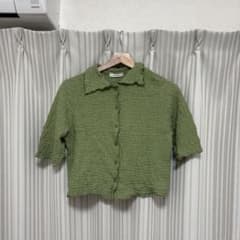 W CLOSET 半袖シャツ グリーンのサムネイル