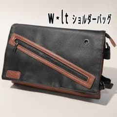 W*lt ショルダーバッグ ブラック/ブラウンのサムネイル
