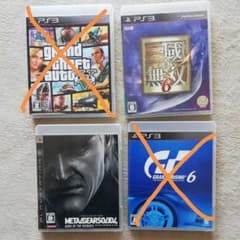 PS3 ソフトセット(単品も対応可能)のサムネイル