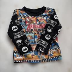 アンパンマン 長袖カットソー フィルム柄