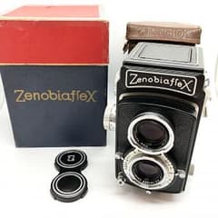 美品・希少品 二眼レフカメラ ZenobiafleX F2 ゼノビア光学 - メルカリ
