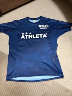 ATHLETA ネイビー 半袖シャツ TEIKYO NAGAOKA 帝京長岡 - メルカリ