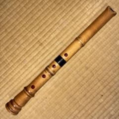 尺八 和楽器 縦笛 2本継ぎ 全長約44.5cm 楽器 - メルカリ