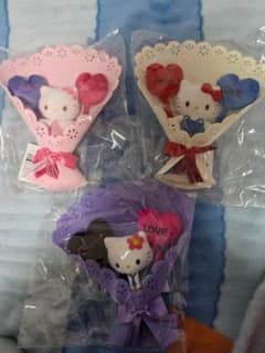 ハローキティブーケぬいぐるみ三種セット