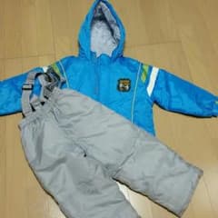 2度着用美品！スキーウェア120のサムネイル