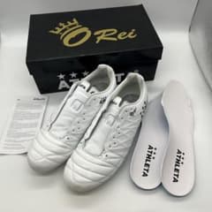 【新品•未使用 箱付】ATHLETA サッカースパイク 25.5 オーヘイT7 ATHLETA（アスレタ） O-REI T7 ATHLETA 10018-29 イエロー サッカー シューズ