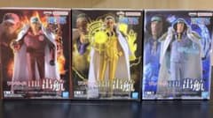 ワンピース　THE 出航　グサン・サカズキ・ボルサリーノ　3個セット