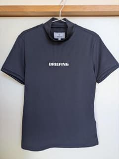 BRIEFING モックネック Mサイズ ネイビー - メルカリ