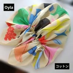 さっとかぶれるケア帽子　バンダナスカーフキャップ　医療用帽子　Oyla コットン