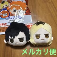 ハイキュー じとっと ぬいぐるみキーホルダー 黒尾鉄朗 孤爪研磨