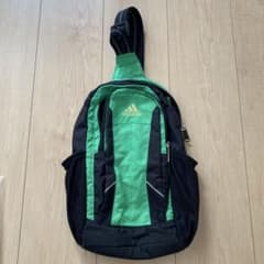 adidas 男児用バッグ緑/黒のサムネイル