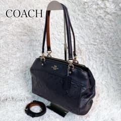 極美品】COACH ブルック キャリーオール 2way ハンドバック デボスド 