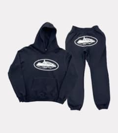 Corteiz Alcatraz Tracksuit Black