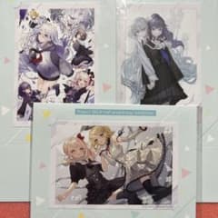 プロセカ　ハーフアニバーサリー展　ポストカード　3点セットのサムネイル